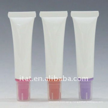 Factory Price glossy Offset Printing White Plastic Tube Packaging